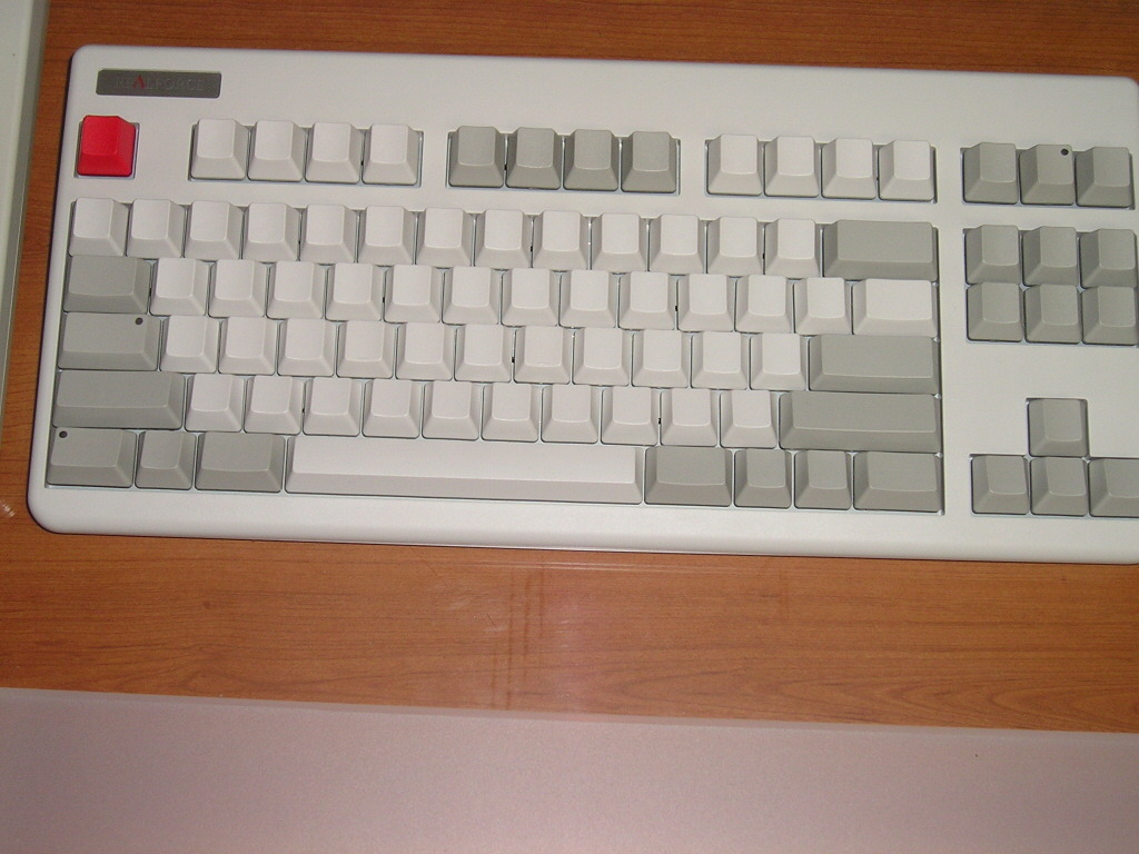 Realforce 87U beige blank reference